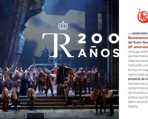Elaboramos la presentación de la Conmemoración del Bicentenario del Teatro Real