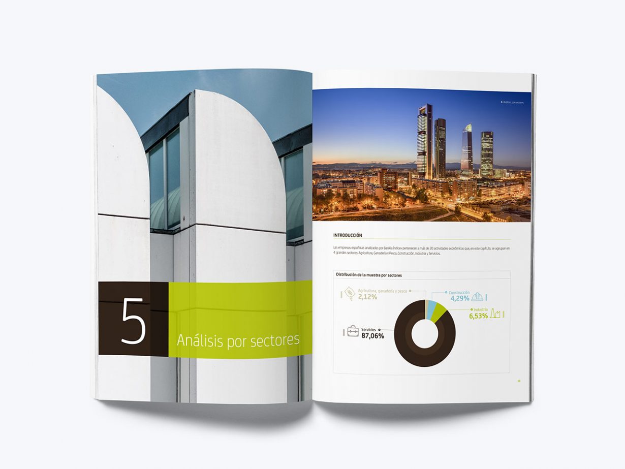 Diseñamos el informe corporativo Bankia Índicex 2016